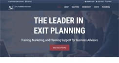 Desktop Screenshot of exitplanning.com